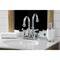 Kingston Brass KS2611PKL Duchess 4" Centerset Bathroom Faucet W/ Brass Pop-Up, Chrome KS2611PKL - alternate 5